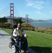 Photo of Srin Madipalli at Golden Gate Bridge