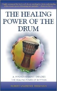 Book cover for "The Healing Power of the Drum"