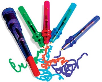 Squiggle pen store