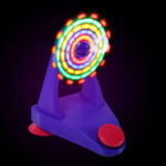 LED Fan Lighted up