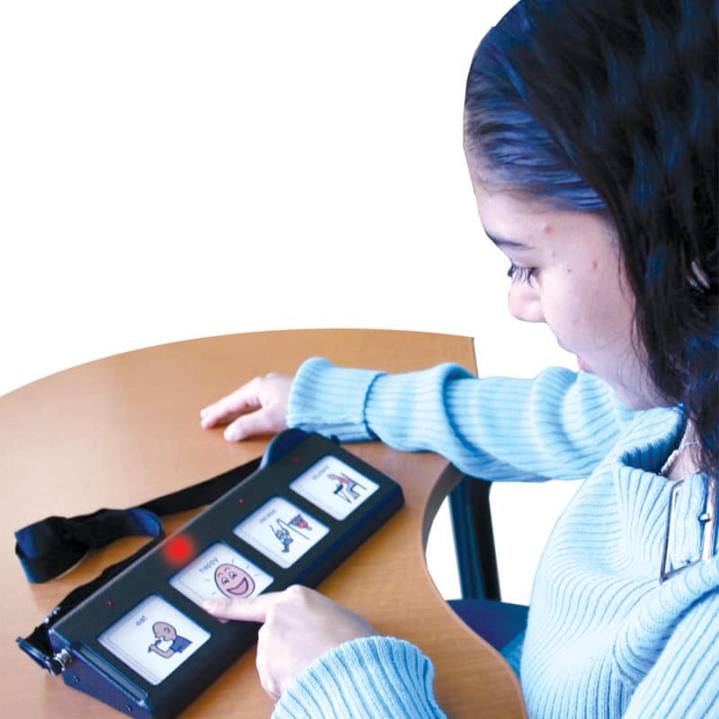 Auditory Scanning Communication Device Enabling Devices