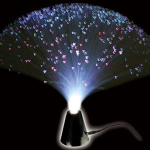 Vibrating Fiber Optic Light