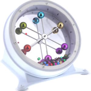 Spins around multisensory adapted toy
