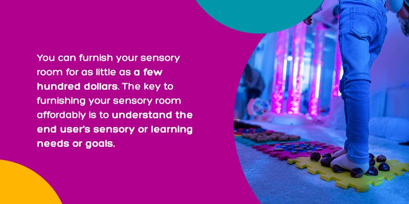 How to Create a Simple Sensory Room on a Budget - Spectrum Sense For Moms