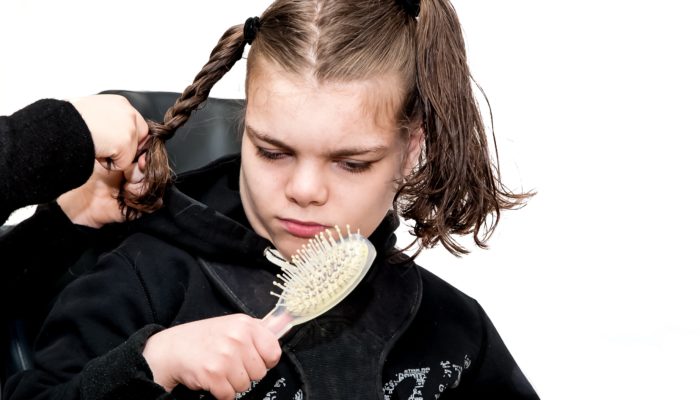 Disabled Girl Hair Style
