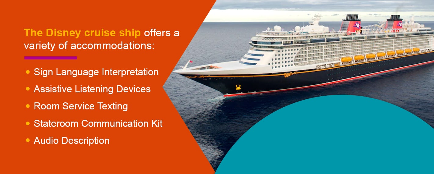 Disney cruise accesibilitate cazare