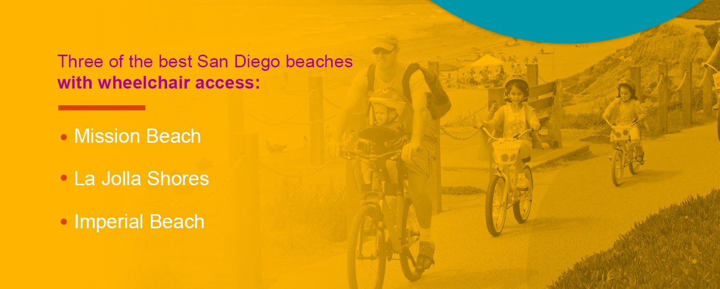 Playas accesibles para sillas de ruedas de San Diego