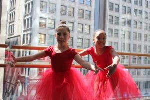 Two ballerinas with disabilities