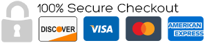 100% Secure Checkout