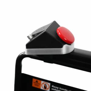 Small Talk EZ Mount Tray on wheelchair