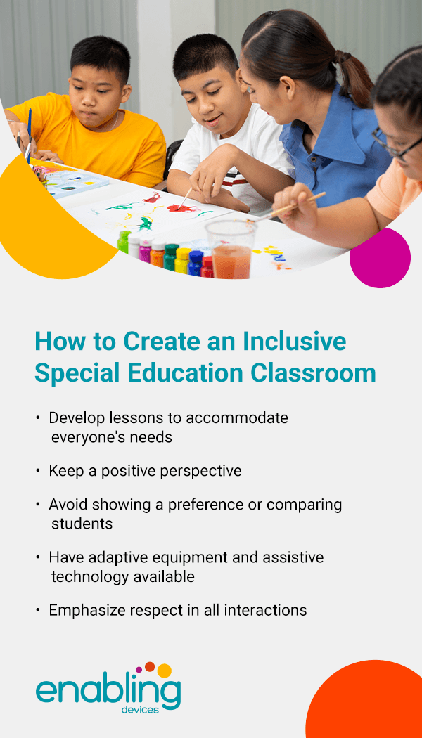 How to create an inclusive special education classroom