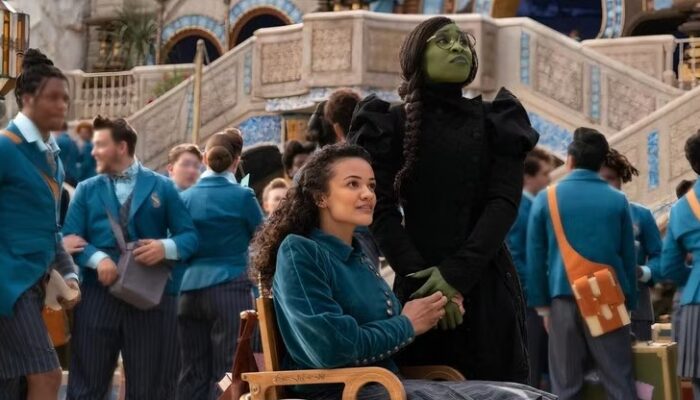Marissa Bode with Cynthis Erivo in "Wicked"